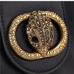 Kurt Geiger Chelsea
Leather Hobo Bag Elegant Black Leather new